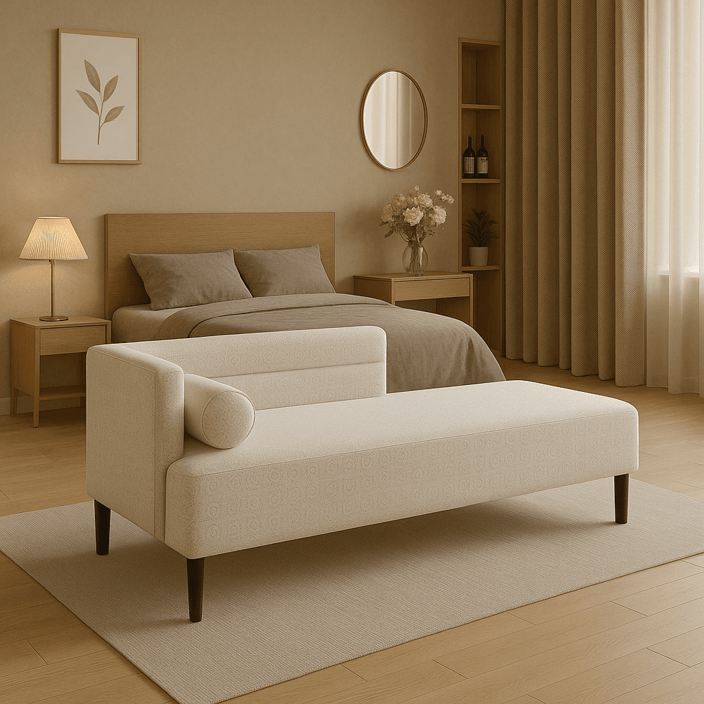 Minimal Bedside Bench - 3 Seater